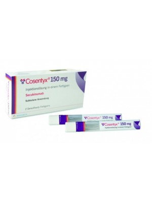 Cosentyx 150 mg. 1 ml. 2 injections